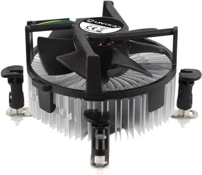 Produktbild von UNYKAch UK532002, Ventilator, 9 cm, Schwarz, Grau