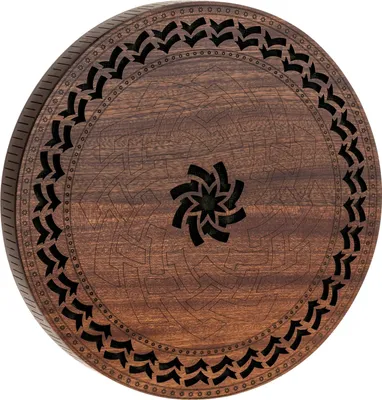 Imagen del producto de Shamann, tambor de agua natural, 25 cm. Wave, tambor de agua natural, 25 cm