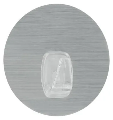 Image de Crochet Statique U-fix ø 8,5cm Coloris Silver - Metaltex