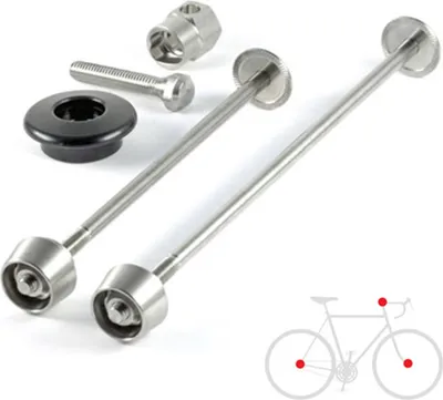 Produktbild von Pitlock Set 03 GA silber Ahead schwarz