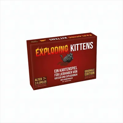 Obrázek produktu pro Asmodee Exploding Kittens, Karetní, Hra štěstí, 7 rok/roky, 15 min, Rodinná hra