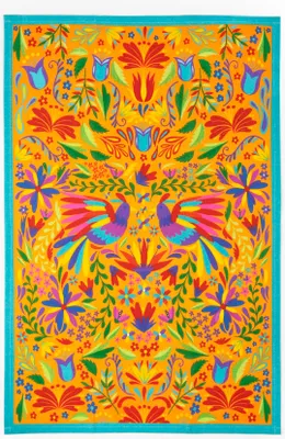Immagine prodotto di Strofinaccio Excelsa Fiori messicani cotone 50x70 cm Colorato