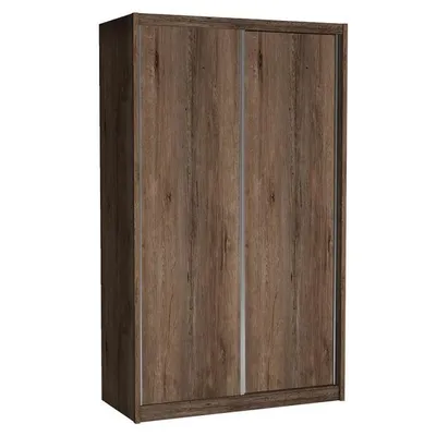 Produktbild von Kleiderschrank 143 cm mit Schiebetüren ANICA - Lefkas Eiche