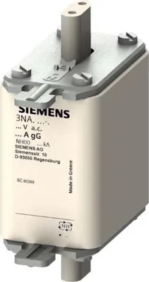 Image de Siemens Dig.Industr. cartouche fusible NH 3NA3814-7 3NA38147