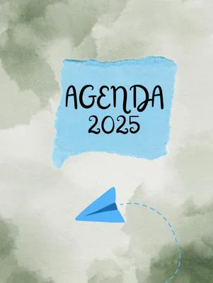 Immagine prodotto di Agenda annuale 2025 con suddivisione settimanale e mensile
