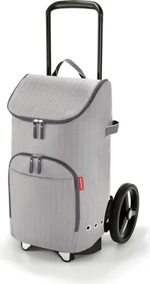 Produktbild von reisenthel SET citycruiser Einkaufsshopper Trolley Tasche Herringbone Grau