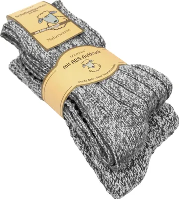 Produktbild von normani 2 Paar Norweger-ABS-Socken mit Schafwolle