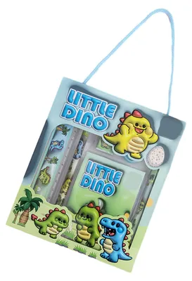 Produktbild von 6-teiliges Schulmaterial-Geschenkset in einer Cartoon-Box, Schreinset für Grundschüler, ideal für den Schulstart, Lernmaterialien für Kinder, Geburtstagsgeschenk oder Weihnachtsgeschenk.