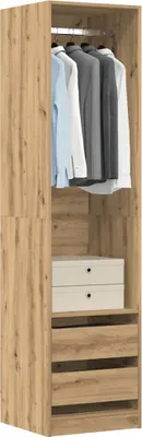 Produktbild von "im Angebot" Kleiderschrank Artisan-Eiche 50x50x200 cm Holzwerkstoff - Kleiderschränke CC11620