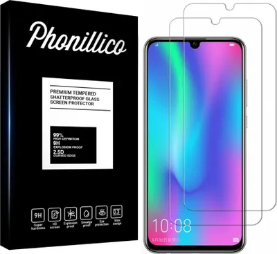 Obrázek produktu pro Tvrzené sklo pro Honor 10 LITE [2 ks] Screen Protector Film Anti-Scratch Glass Resistant Phonillico®
