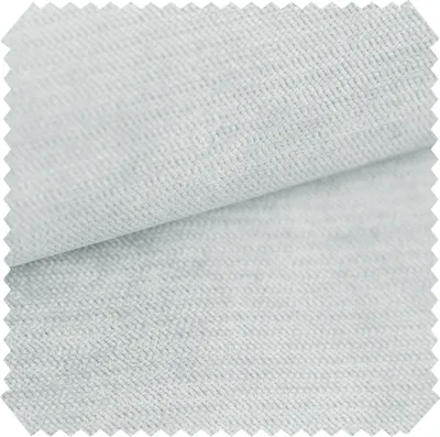 Produktbild von novely® ORMONT - Samtiger Chenille-Stoff - Robuster Möbelstoff - Polsterstoff in 18 Farben - Pflegeleichte Meterware 1lfm - Farbe: 16 Hellgrau