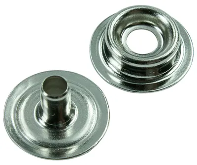 Produktbild von WETEC Druckknopf, 10 mm (Druckknopfunterteil Druckknopfoberteil)
