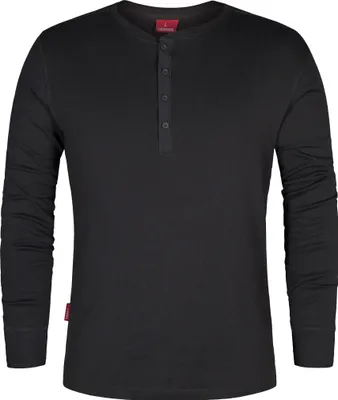 Produktbild von F. Engel Standard Grandad langarm-Shirt, Anthrazit Grau, Gr. S