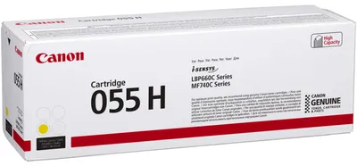 Obrázok produktu pre Canon 055H Tonerkartusche 1 Stück(e) Original Gelb