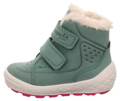Productafbeelding van Superfit Groovy 2.0 Kinderschuhe Mädchen Winterstiefel Lauflern Grün