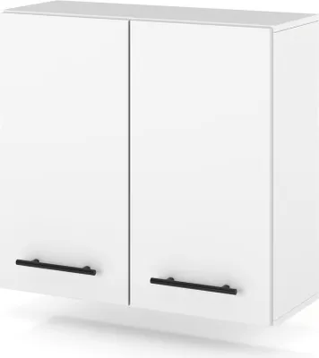 Zdjęcie produktu dla Szafka Kuchenna Wisząca Modułowa 80Cm Nowoczesna Duża Spremium Biały Mat