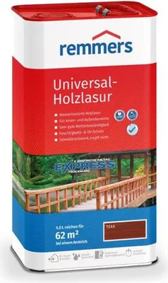 Produktbild von Remmers Universal-Holzlasur teak 5L - 317305