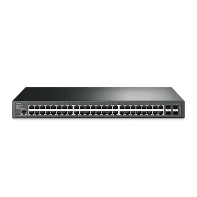 Produktbild von TP-Link T2600G-52TS V3, Managed, L2+, Gigabit Ethernet (10/100/1000), Rack-Einbau, 1U