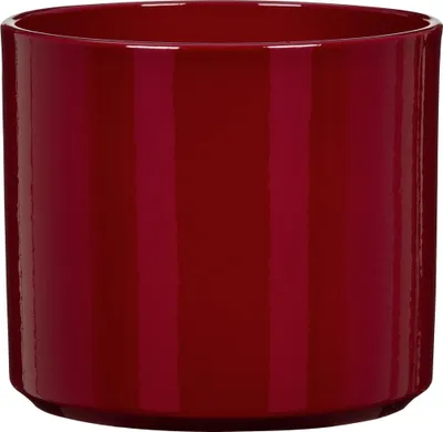 Produktbild von Scheurich Übertopf Serie 631 Intense Red Keramik Ø 14 x 13 cm rot