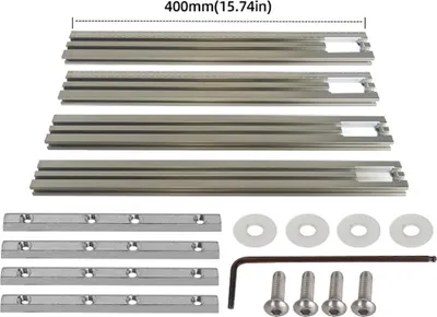 Obrázek produktu pro Woodworking Rail Guide System Trimming Machine Milling Slot Engraving Guide Rail Auxiliary Guide Track