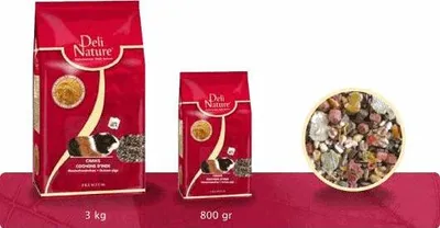 Produktbild von Deli Nature Meerschweinchen Premium 3kg