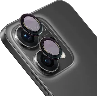 Produktbild von Glas für die Kamera für Oppo Reno 14, Bizon Glass Snap Lens, 1 Set, Schwarzer Rahmen