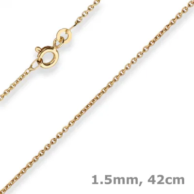 1-5mm-Rund-Ankerkette-aus-333-Gelbgold-42cm