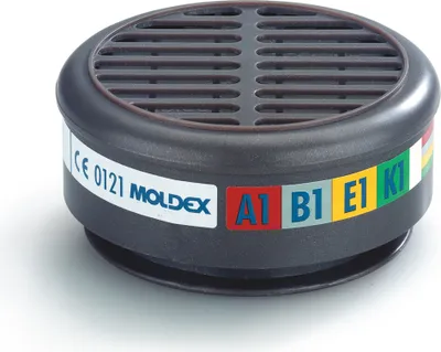 Obrázek produktu pro Moldex Gasfilter 890001 EN 14387:2004 + A1:2008 A1B1E1K1 - 890001