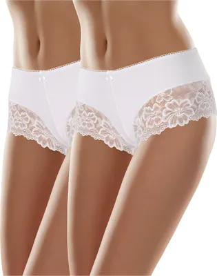 Image de Boxer pour femme Merry Style MSGAB107 (blanc (lot de 2), 38 (taille du fabricant : M))