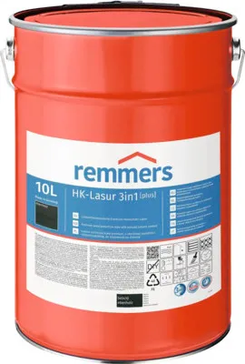 Produktbild von Remmers HK-Lasur 3in1 [plus] ebenholz 10 l