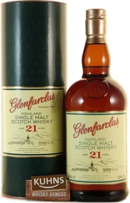 Immagine prodotto di Glenfarclas 21 anni Speyside Single Malt Scotch Whisky 0,7l, alc. 43 Vol