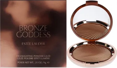 Produktbild von Estée Lauder Bronze Goddess Illuminating Powder Gelée, 9 g, Solar Crush, Puder, Kompaktes Gehäuse, Jeder Hauttyp