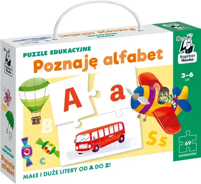 Obrázok produktu pre Vzdelávacie hádanky. Učenie abecedy 3-6 rokov