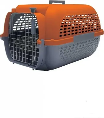 Obrázok produktu pre Malá taška na prenášanie Dogit Pet. Oranžová/sivá