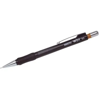 Produktbild von Aristo Feinminenstift WD1, schwarz, 0,5 mm, Minenführung versenkbar