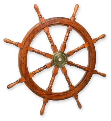 Productafbeelding van A Wooden Steering Wheel