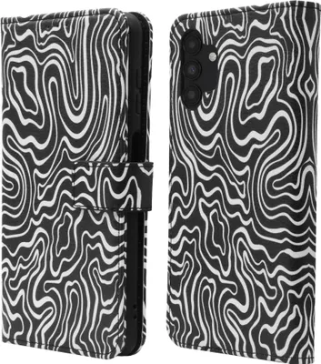 Produktbild von imoshion Design Klapphülle Samsung Galaxy A13 (5G) - Black And White