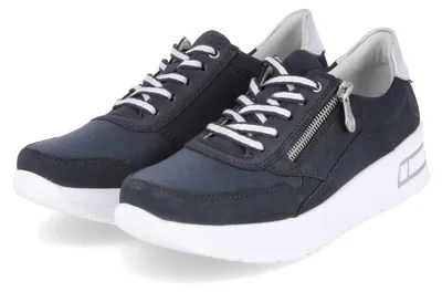 Zdjęcie produktu dla Niskie buty damskie Rieker ciemnoniebieski syntetyczny Rozmiar: 36