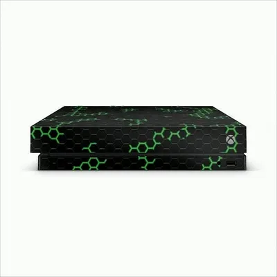 Obrázok produktu pre XBOX ONE X Skin - dizajnová nálepka Nano Tech Green