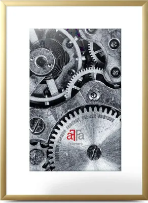 Produktbild von FramesFactory Aluminium Fotorahmen 40x60 cm Gold
