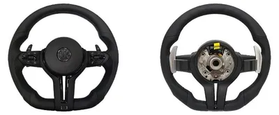 Obrázek produktu pro Volant, kožené čalounění, pohodlný design, M3 s airbagem