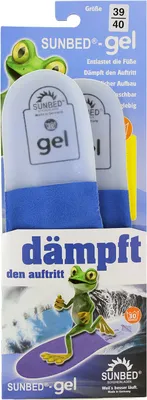 Produktbild von SUNBED® Gel Einlegesohle - Größe 35/36