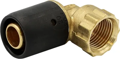 Produktbild von Pipetec Steckfitting Steck-Winkel mit Innengewinde 20x2 1/2"