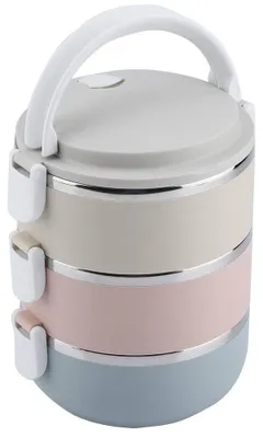 Image de Boîte à lunch en acier inoxydable avec fermeture de sécurité