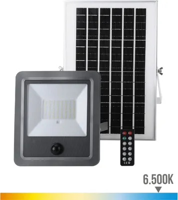 Image de Projecteur Solaire Focus Edm éclairage Autonome Puissant Avec Détection - Edm