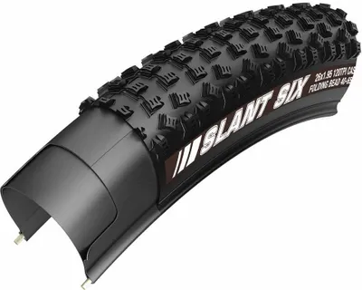 Image de Kenda Slant Six 60 Tpi Tubeless 26'' X 2.10 Pneu VTT Noir 26'' x 2.10 Noir 26'' x 2.10