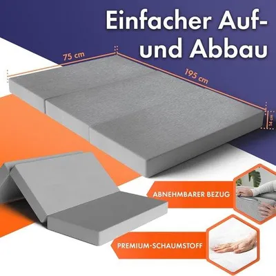 Image de Famanu : Matelas gonflable pour invités - Matelas pliable moderne