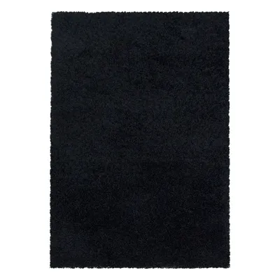 Image de 200x290 cm Pièce tapis Sydney Shaggy 3000 noir
