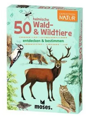 Produktbild von Expedition Natur. 50 heimische Wald- & Wildtiere