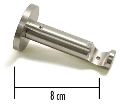 Obrázok produktu pre Príslušenstvo Treger Gardinia Chicago 8 Cm Oceľ Optik